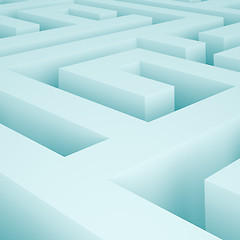 Image showing Maze Background