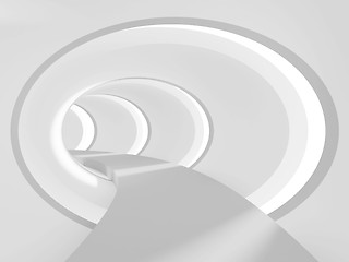 Image showing Abstract Tunnel