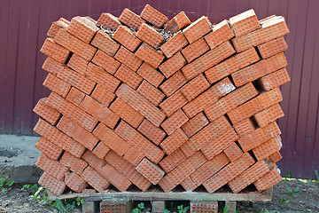 Image showing stack of bricks