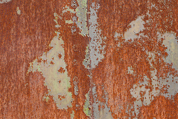 Image showing rusty metal surface