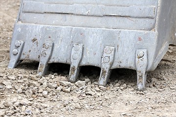 Image showing backhoe bucket