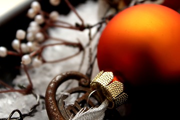 Image showing christmas decoration mix