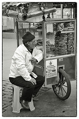 Image showing Simit cart Eminonu