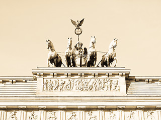 Image showing Brandenburger Tor, Berlin