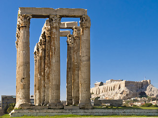 Image showing Olympian Zeus temple