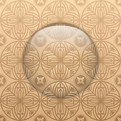 Image showing Glass Circle Button Basque Textures