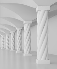 Image showing Hall of Columns