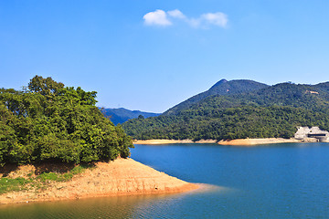 Image showing Lake landscape in Hong Kong