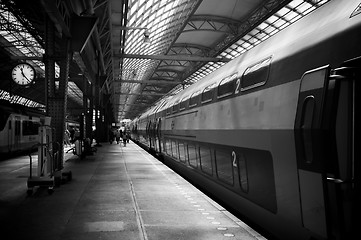 Image showing Platform at Amsterdam train station