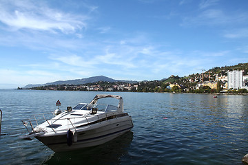 Image showing Yacht on a lake