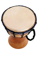 Image showing Jambe Drum - top view