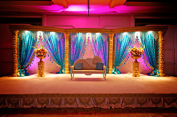 Image showing Indian Wedding Mandap