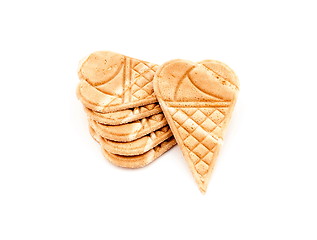 Image showing Wafer ice cream cone decoration