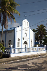 Image showing Saint Joseph Catholic Church San Andres Island Colombia South Am