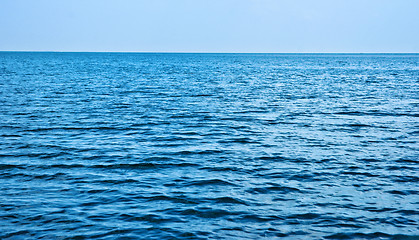 Image showing deep blue sea