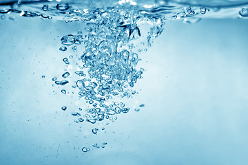 Image showing water bubbles background