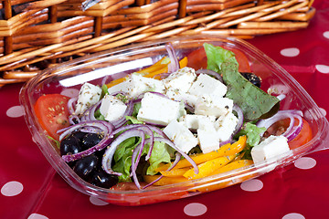 Image showing Greek salad