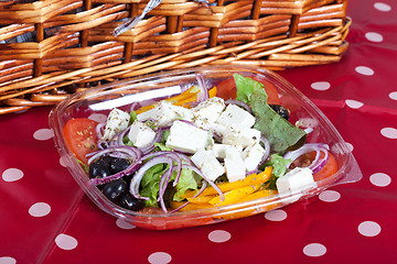 Image showing Greek salad