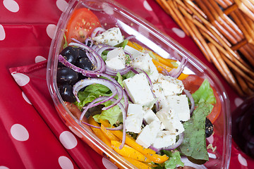 Image showing Greek salad