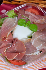 Image showing Bufala mozzarella salad