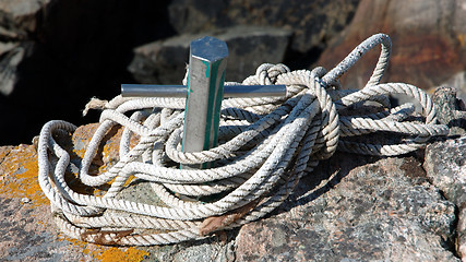 Image showing Mooring