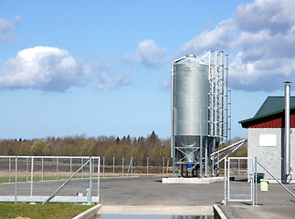 Image showing The bunker for a forage