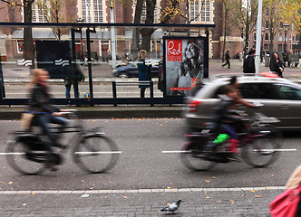 Image showing Traffic in Amsterdam