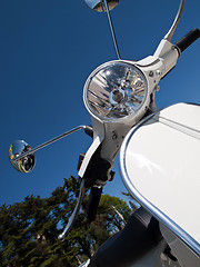 Image showing white scooter