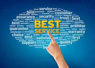 Image showing Best Service