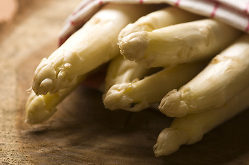 Image showing White Asparagus 