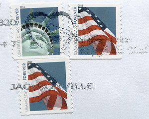 Image showing Mail stamp