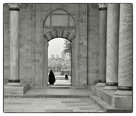 Image showing Leaving the mosque