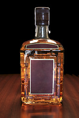 Image showing Whiskey bottle