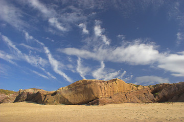 Image showing Beach sky