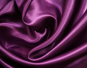 Image showing Smooth elegant lilac silk can use as background 