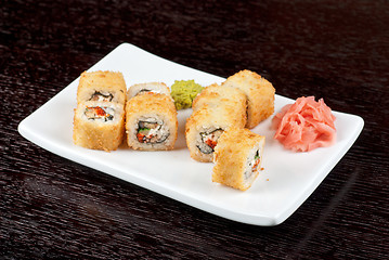 Image showing sushi rolls