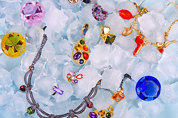 Image showing Jewels at ice