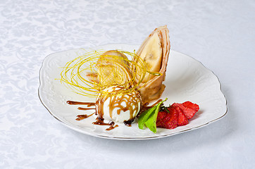 Image showing tasty pancake dessert