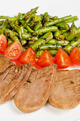 Image showing grilled beef tongue