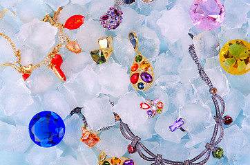 Image showing Jewels at ice