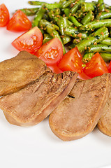 Image showing grilled beef tongue