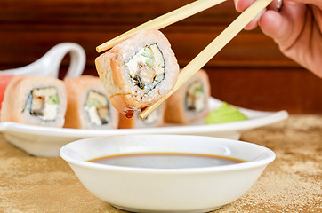 Image showing the sushi