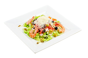 Image showing tasty seafood salad