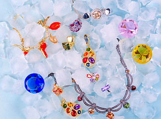 Image showing Jewels at ice