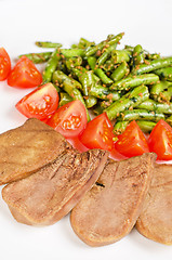 Image showing grilled beef tongue