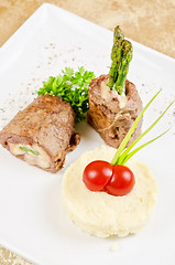 Image showing Grilled meat rolls