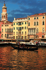 Image showing Sunset in Venice