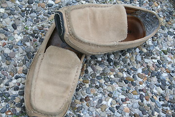 Image showing A man´s shoes