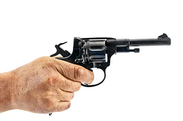 Image showing Revolver in hand