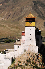 Image showing Ancient Tibetan castle